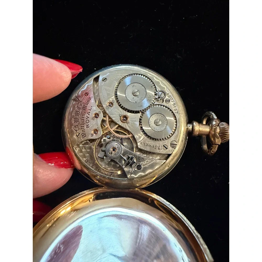 Antique Waltham Royal 17j Gold Filled Pocketwatch